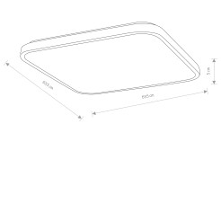 AGNES SQUARE LED PRO 10993