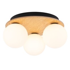 BIANCA WOOD LAMPA SUFITOWA 3 5961