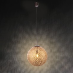 2421-48 GRETA LAMPA WISZĄCA RDZA/ZŁOTY