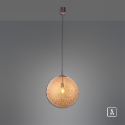 2421-48 GRETA LAMPA WISZĄCA RDZA/ZŁOTY