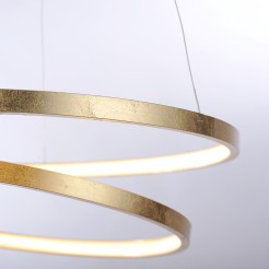 2472-12 ROMAN LAMPA WISZĄCA ZŁOTY