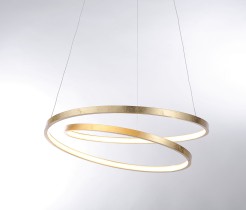 2472-12 ROMAN LAMPA WISZĄCA ZŁOTY