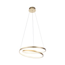 2472-12 ROMAN LAMPA WISZĄCA ZŁOTY
