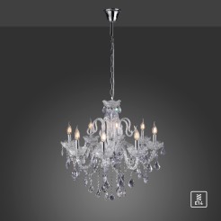 3081-00 GRACIA LAMPA WISZĄCA TRASPARENTNY