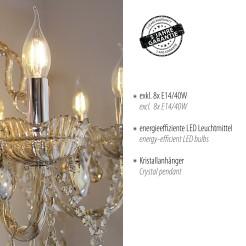 3081-97 GRACIA LAMPA WISZĄCA MOSIĄDZ
