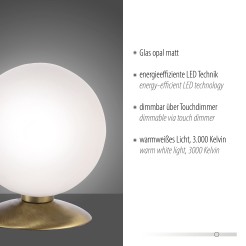 4013-11 BUBBA LAMPA STOŁOWA ANTYCZNY MOSIĄDZ
