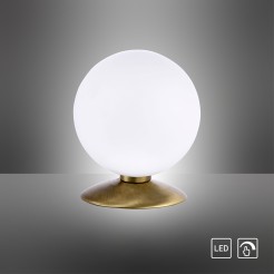 4013-11 BUBBA LAMPA STOŁOWA ANTYCZNY MOSIĄDZ
