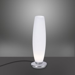 4027-55 TYRA LAMPA STOŁOWA SREBRNY