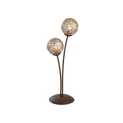 4032-48 GRETA LAMPA STOŁOWA RDZA/ZŁOTY
