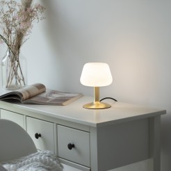 4078-60 TILL LAMPA STOŁOWA MATOWY MOSIĄDZ