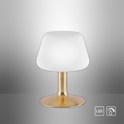 4078-60 TILL LAMPA STOŁOWA MATOWY MOSIĄDZ