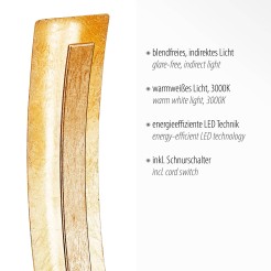 4603-12 NEVIS LAMPA STOŁOWA ZŁOTY