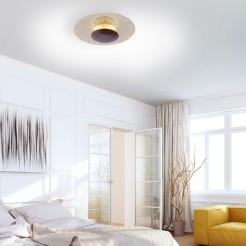 6551-48 NEVIS LAMPA SUFITOWA RDZA/ZŁOTY