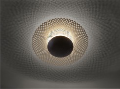 6551-48 NEVIS LAMPA SUFITOWA RDZA/ZŁOTY