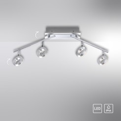 6786-96 SILEDA LAMPA SUFITOWA ALUMINIUM