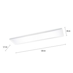 8112-17 FLAG LAMPA SUFITOWA CHROM