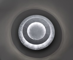 9011-21 NEVIS LAMPA SUFITOWA SREBRNY