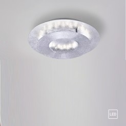 9011-21 NEVIS LAMPA SUFITOWA SREBRNY