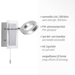 9785-96 SILEDA KINKIET ALUMINIUM