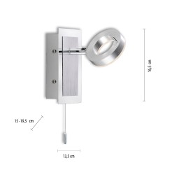 9785-96 SILEDA KINKIET ALUMINIUM