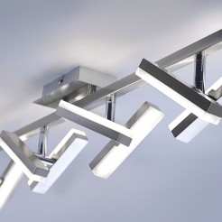 11278-55  RICO LAMPA SUFITOWA STALOWY