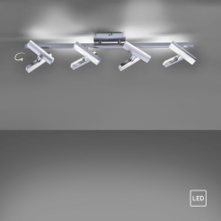11278-55  RICO LAMPA SUFITOWA STALOWY