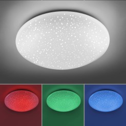 14242-16 SKYLER LAMPA SUFITOWA BIAŁY
