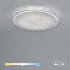 14372-00 FRIDA LAMPA SUFITOWA TRANSPARENTNY