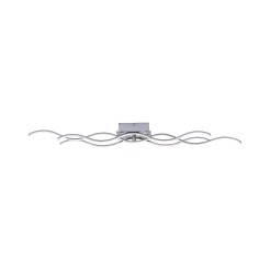 15166-55  WAVE LAMPA SUFITOWA STALOWY
