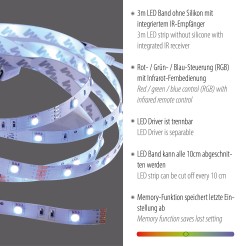 81209-70 TEANIA TAŚMA LED MULTIKOLOR LED 3M