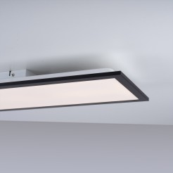 14741-18 FLAT LAMPA SUFITOWA CZARNY