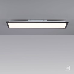 14741-18 FLAT LAMPA SUFITOWA CZARNY