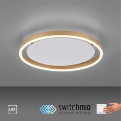 15391-60 RITUS LAMPA SUFITOWA MATOWY MOSIĄDZ