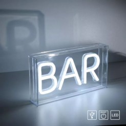 85026-16 NEON-BAR KINKIET BIAŁY