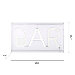 85026-16 NEON-BAR KINKIET BIAŁY