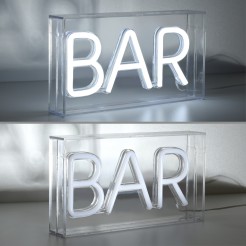 85026-16 NEON-BAR KINKIET BIAŁY