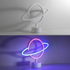 85029-70 NEON-SATURN LAMPA STOŁOWA MULTIKOLOR
