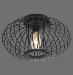 11410-18 RACOON LAMPA SUFITOWA CZARNA