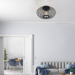 11410-18 RACOON LAMPA SUFITOWA CZARNA