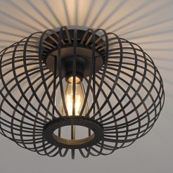 11410-18 RACOON LAMPA SUFITOWA CZARNA