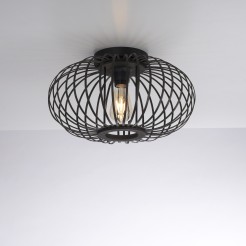 11410-18 RACOON LAMPA SUFITOWA CZARNA