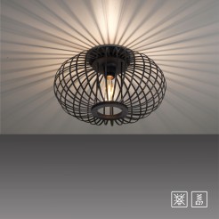 11410-18 RACOON LAMPA SUFITOWA CZARNA