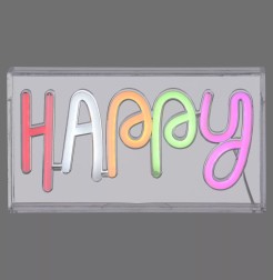85027-70 NEON-HAPPY KINKIET MULTIKOLOR