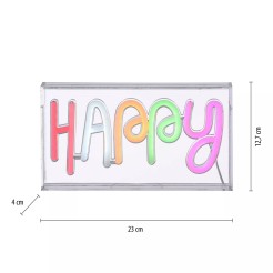 85027-70 NEON-HAPPY KINKIET MULTIKOLOR