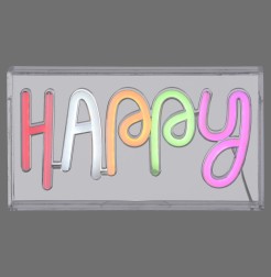 85027-70 NEON-HAPPY KINKIET MULTIKOLOR