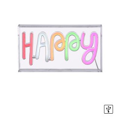 85027-70 NEON-HAPPY KINKIET MULTIKOLOR