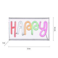 85027-70 NEON-HAPPY KINKIET MULTIKOLOR