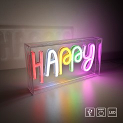 85027-70 NEON-HAPPY KINKIET MULTIKOLOR