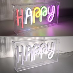 85027-70 NEON-HAPPY KINKIET MULTIKOLOR