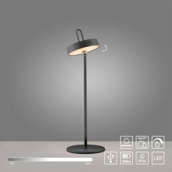 19310-18 AMAG LAMPA STOŁOWA/ZEWNĘTRZNA BEZPRZEWODOWA CZARNY